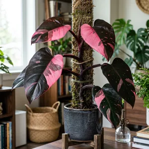 Pink Princess Philodendron (Philodendron erubescens) plant profile thumbnail