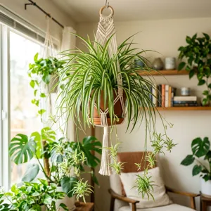 Spider Plant (Chlorophytum comosum) plant profile thumbnail